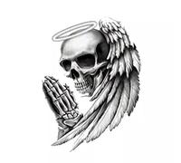MACMRD Adesivo Per Auto 9,5 Cm * 12,7 Cm Personalità Grim Reaper Skull Car Sticker Moto Adesivo In Pvc