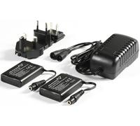 Macna 7,4V / 2,2 A Kit batteria per guanto/calzino, nero, Taglia unica