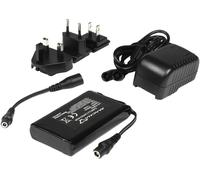 Macna 7,4V/6A Kit batteria per giacca/pantaloni, nero, Taglia unica
