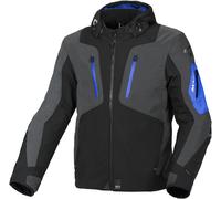 Giacca moto Macna Angle AWS Nero Grigio scuro Blu 3XL