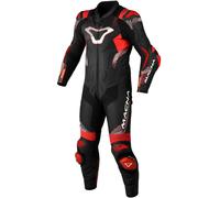 Macna Armadyl, tuta in pelle 1pz. 48 male Nero/Rosso/Bianco