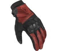 Macna Attila RTX Guanti da moto, nero-rosso, taglia XL per maschi