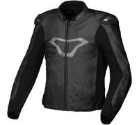 Macna Aviant Air giacca in pelle moto traforata, nero, Taglia 52