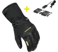 Macna Azra RTX kit guanti da moto riscaldabili, nero, taglia 4XL per maschi