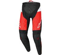 Macna Backyard-1 Pantaloni da motocross, nero-bianco-rosso, taglia XL per maschi