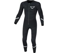 Macna Base Layer Summer Tuta funzionale monopezzo, nero-grigio, taglia L XL per maschi