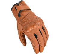 Macna Guanti da moto Bold traforati in pelle Marrone XL