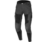 Macna Bombar Pantaloni tessili da moto, Grigio scuro/nero, Taglia 38