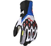 Macna Guanti moto Brawler RTX S Bianco/Rosso