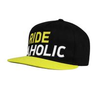 §Cappellino Macna Snapback Ride Aholic Nero-Giallo§