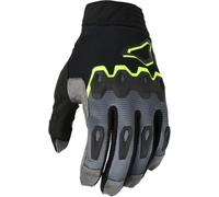 Macna Chameleon 1, guanti L male Nero/Grigio/Giallo Fluo
