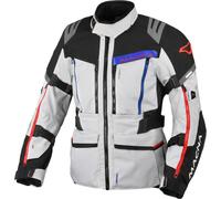 Macna Chieftane impermeabile Moto Tessile Giacca, nero-grigio, taglia XL per maschi