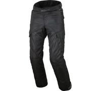 Macna Club-E pantaloni tessili da moto impermeabili, nero, Taglia 3XL