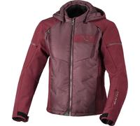 Macna Giacca tessile impermeabile Cocoon 2.0 Donna Rosso Scuro XXL