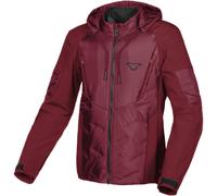 Macna Cocoon impermeabile Ladies Giacca tessile moto, rosso, taglia L per donne