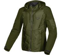 Macna Cocoon impermeabile Ladies Giacca tessile moto, verde, taglia S per donne