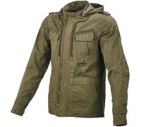 Macna Combat Giacca tessile moto, oliva, Taglia L