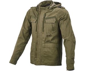 Macna Combat Giacca tessile moto, oliva, Taglia L