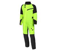 Macna Hydra 3.0 Costume da pioggia per moto monopezzo, nero-giallo, taglia S