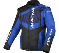 Macna Crest Giacca Motocross, nero-blu, taglia XL per maschi