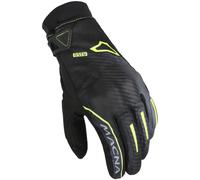 Macna Crew RTX guanti da moto impermeabili, nero-giallo, taglia XL per maschi