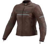 Macna Daisy Giacca in pelle da moto da donna, marrone, taglia 38 per donne