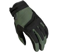 Macna Darko Guanti da moto, nero-verde, taglia L per maschi