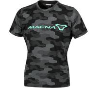 Macna Dazzle Logo 2.0 T-shirt donna, nero/mimetismo, Taglia XXL