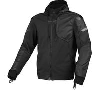 Macna Distec Giacca tessile da motocicletta, nero, M