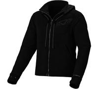 Macna District Giacca tessile moto da donna, nero, Taglia S