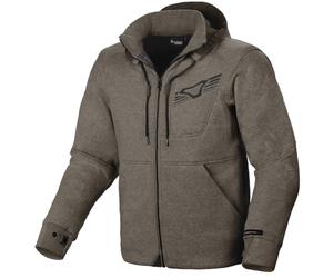 Macna District Motorrad Textiljacke, grigio scuro, Taglia 3XL