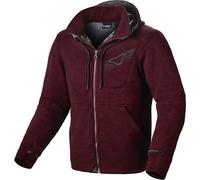 Macna District Motorrad Textiljacke, rosso, taglia S
