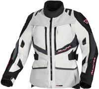 Macna Domane, giacca tessile donna L female Grigio Chiaro/Nero