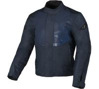 Macna Dromico impermeabile Moto Tessile Giacca, blu scuro, Taglia M