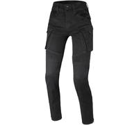 Macna Duplan Easy-Fit, pantaloni tessili donna Lungo 32 male Nero