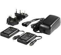Macna E-Heat, kit batteria/caricabatteria 7.4V 2A male Nero