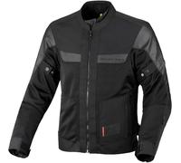 Macna Empire 2.0, giacca tessile impermeabile 4XL male Nero