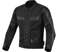 Macna Empire 2.0 impermeabile Giacca tessile moto da donna, nero, taglia L per donne
