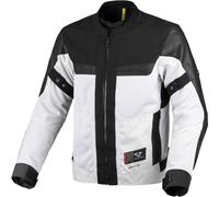 Macna Giacca tessile Empire 2.0 impermeabile Grigio Chiaro/Nero XXL Uomo