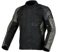Macna Entrity Giacca tessile da motocicletta impermeabile, Verde/Nero, Taglia XL