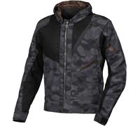 Macna Farrow Giacca tessile moto, nero-multicolore, taglia 2XL per maschi