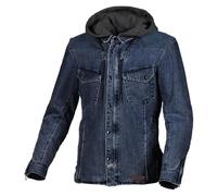 Macna Felpa da Moto Inland L Blu/Marrone