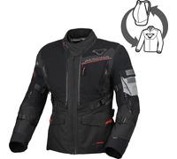 Macna Flexodus Giacca tessile da motocicletta impermeabile, nero, taglia M per maschi