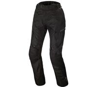 Macna Forge impermeabile Pantaloni tessili da moto da donna, nero, Taglia Long L