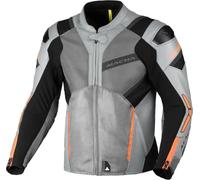 Giacca In Pelle Macna Galvic Grigio Nero UOMO 58