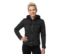 Macna Giacca con cappuccio Inland – tessile moto – Nero L Donna