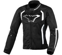 Macna Grisca, giacca tessile donna XL female Nero/Bianco