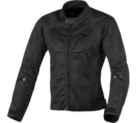 Macna Grisca Solid Giacca tessile moto da donna, nero, taglia L per donne