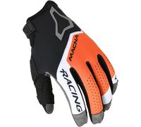 Macna Guanti Cross Heat-1 L Nero/Arancio