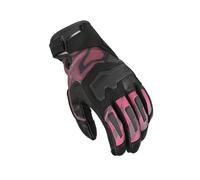 Guanti Donna In Pelle E Tessuto Macna Haros 2.0 Nero Rosso M